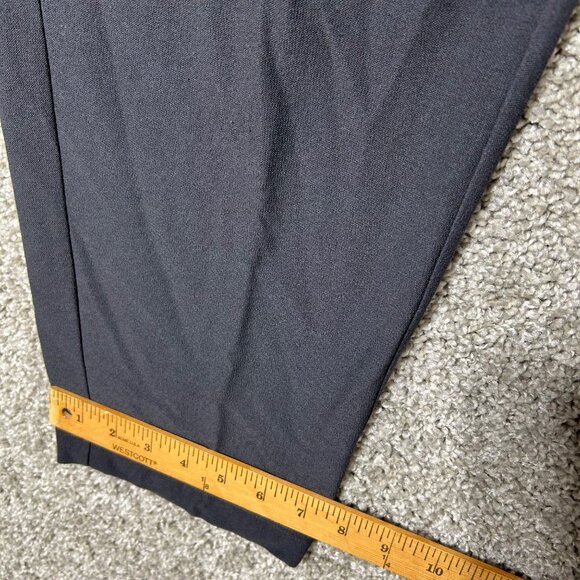 Eileen Fisher Womens Large Petite Black Tapered Pants Elastic Waist Soft Blend - Picture 5 of 10